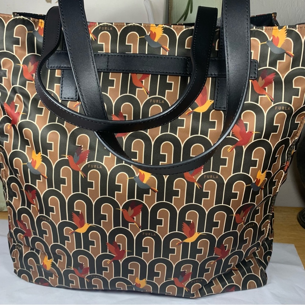 Furla Multicolor Graphic Tote